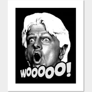 Ric Flair WOO! Posters and Art
